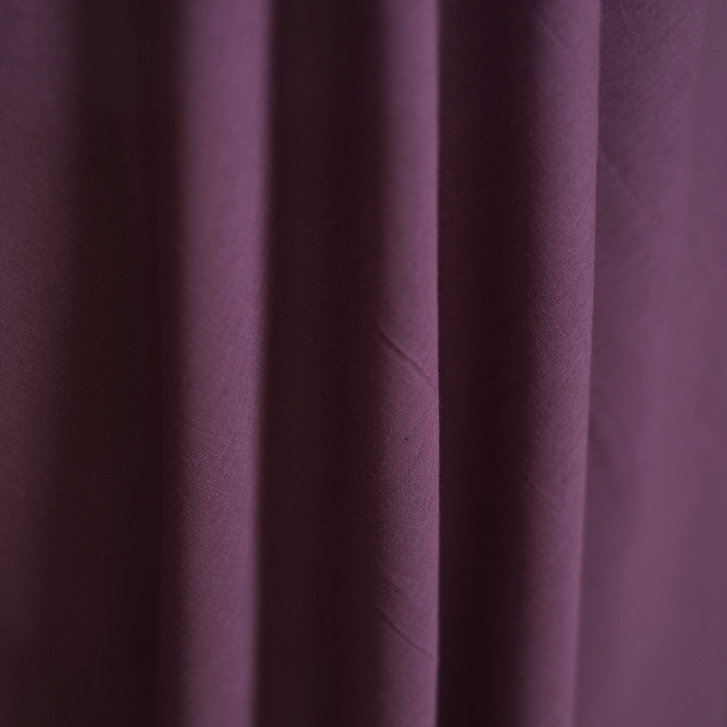 Purple - Prewashed Cotton Plain Fabric with Mangalgiri Border 25