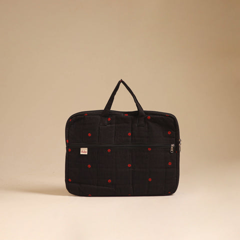 Handcrafted Quilted Laptop Bag (12 x 16 in) 81