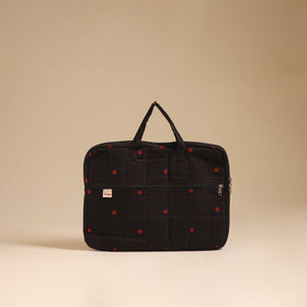 Handcrafted Quilted Laptop Bag (12 x 16 in) 81