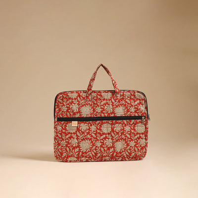 Handcrafted Quilted Laptop Bag (12 x 16 in) 83