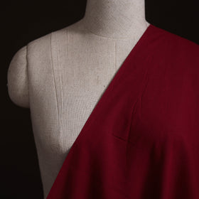 Red - Prewashed Cotton Plain Fabric 28