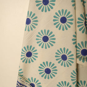 Buy Block Printed Handloom Cotton Sanganeri Towel Online