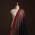 Handloom Cotton Pochampally Ikat Fabric with Kalamkari Border 02