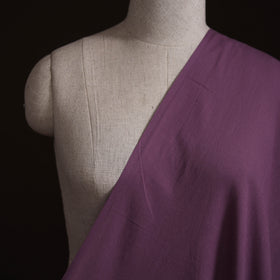 Purple - Prewashed Cotton Plain Fabric 30