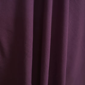 Purple - Prewashed Cotton Plain Fabric 30