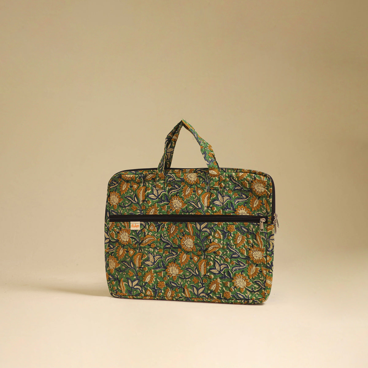 Handcrafted Quilted Laptop Bag (12 x 16 in) 89