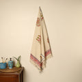  Block Printed Handloom Cotton Sanganeri Towel Online