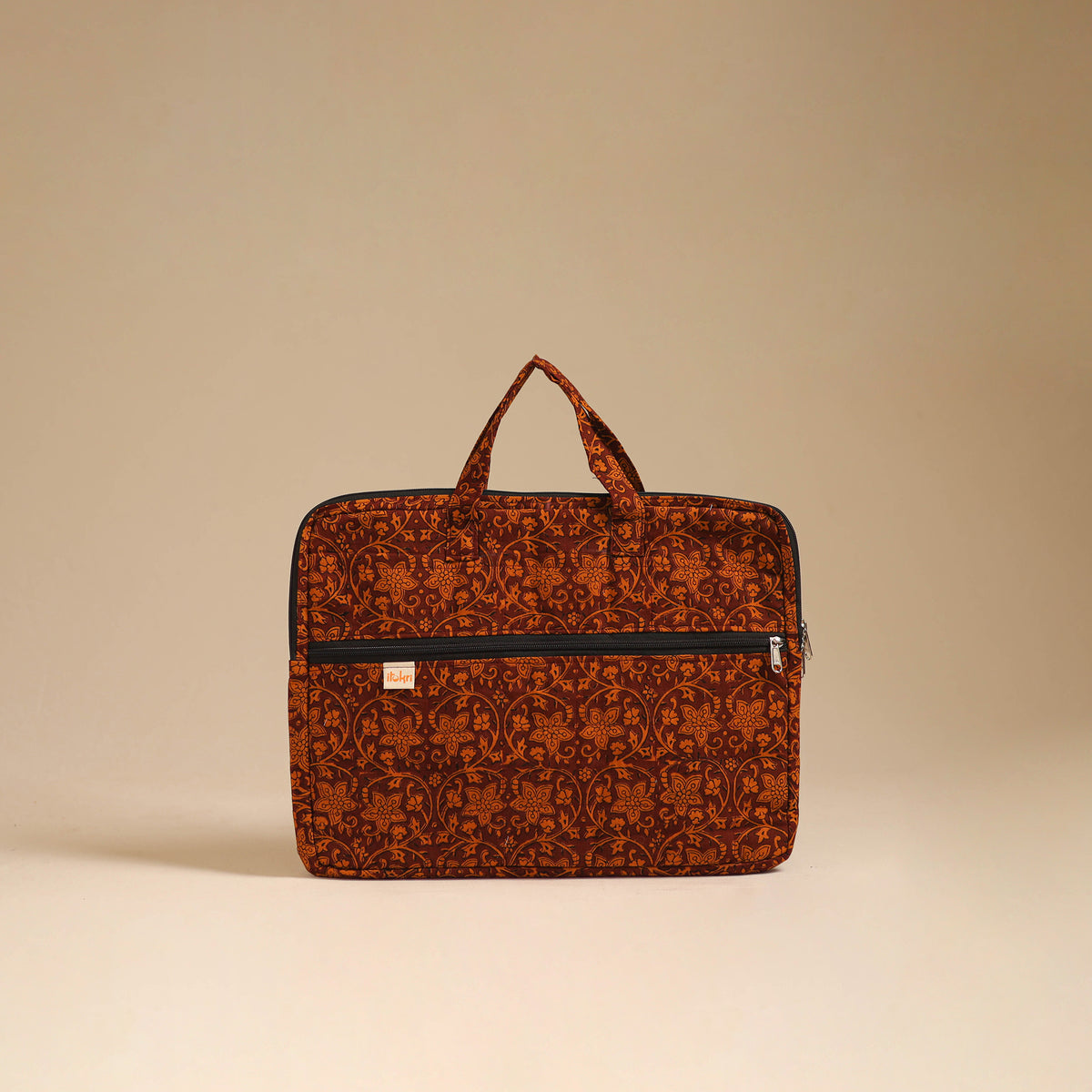 Handcrafted Quilted Laptop Bag (12 x 16 in) 95