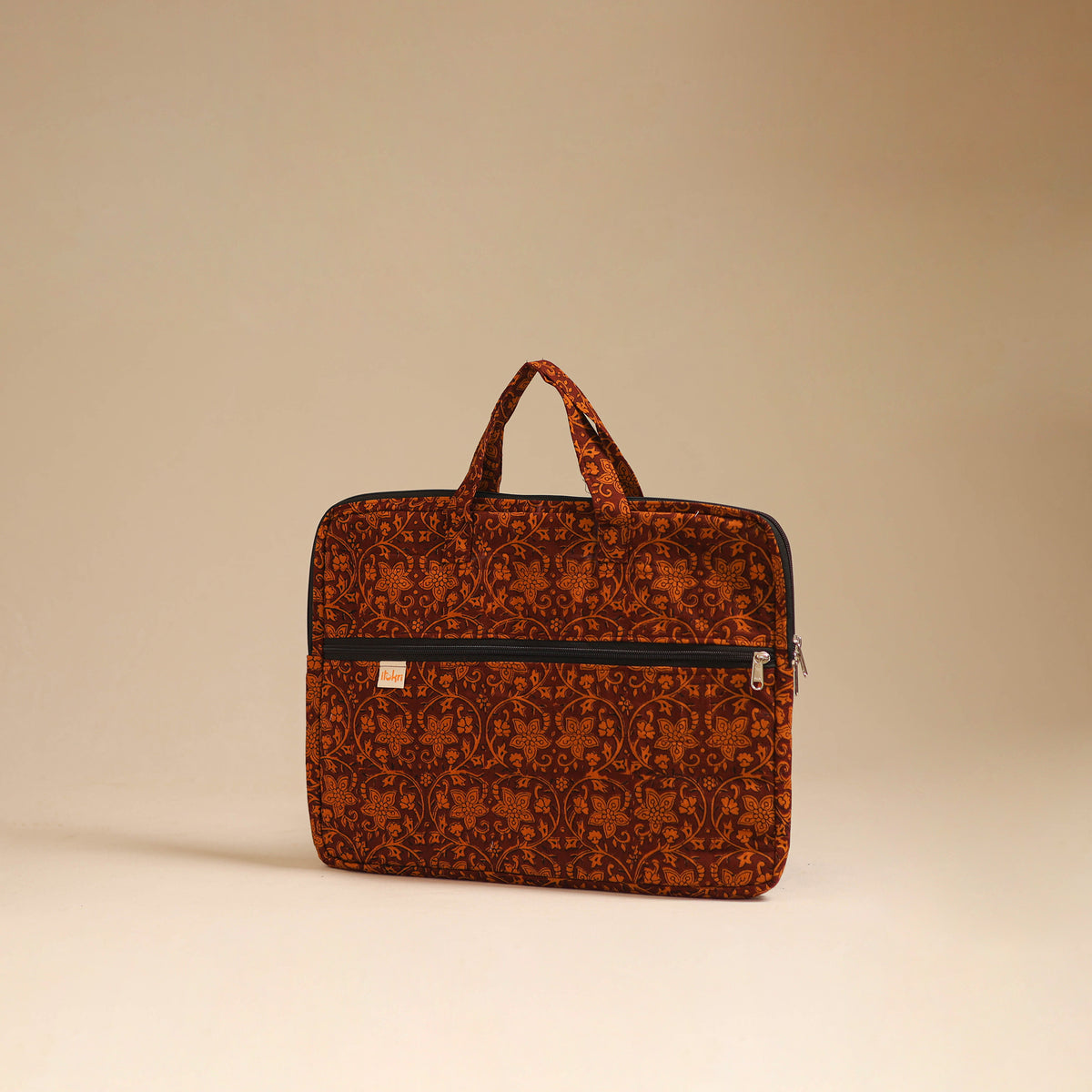 Handcrafted Quilted Laptop Bag (12 x 16 in) 95