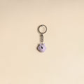 Purple - Quirklets Handpainted Clay Owl Keychain 12