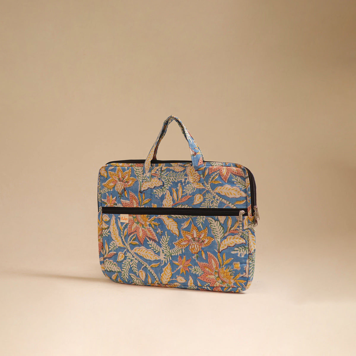 Handcrafted Quilted Laptop Bag (12 x 16 in) 99