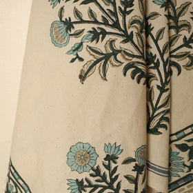  Block Printed Handloom Cotton Sanganeri Towel 