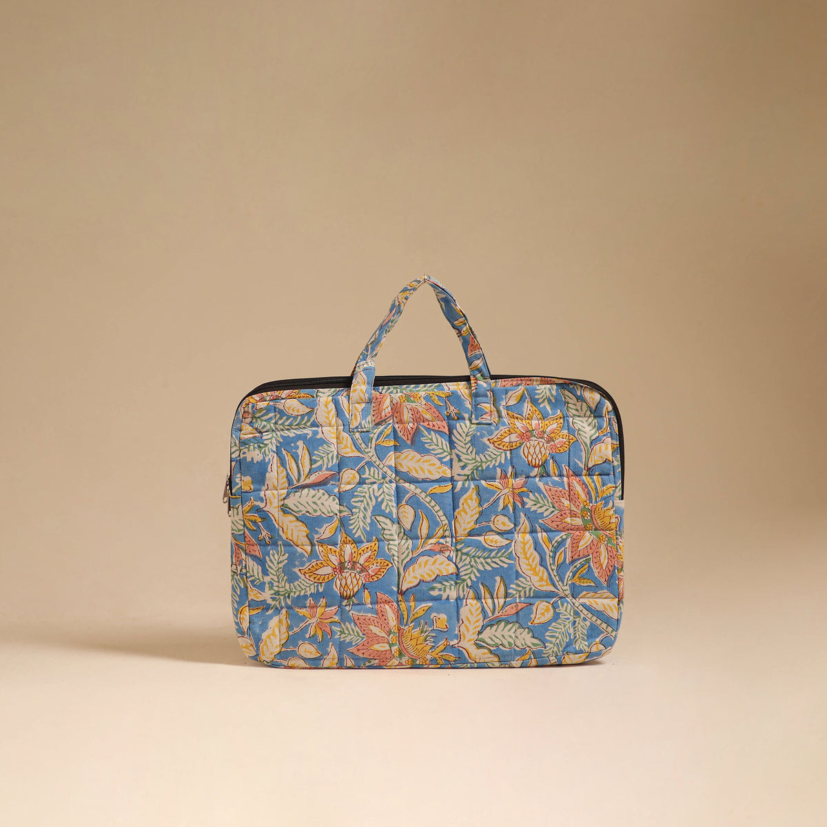 Handcrafted Quilted Laptop Bag (12 x 16 in) 99