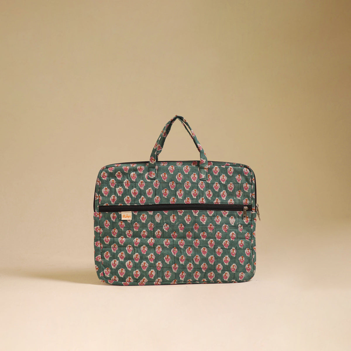Handcrafted Quilted Laptop Bag (12 x 16 in) 100
