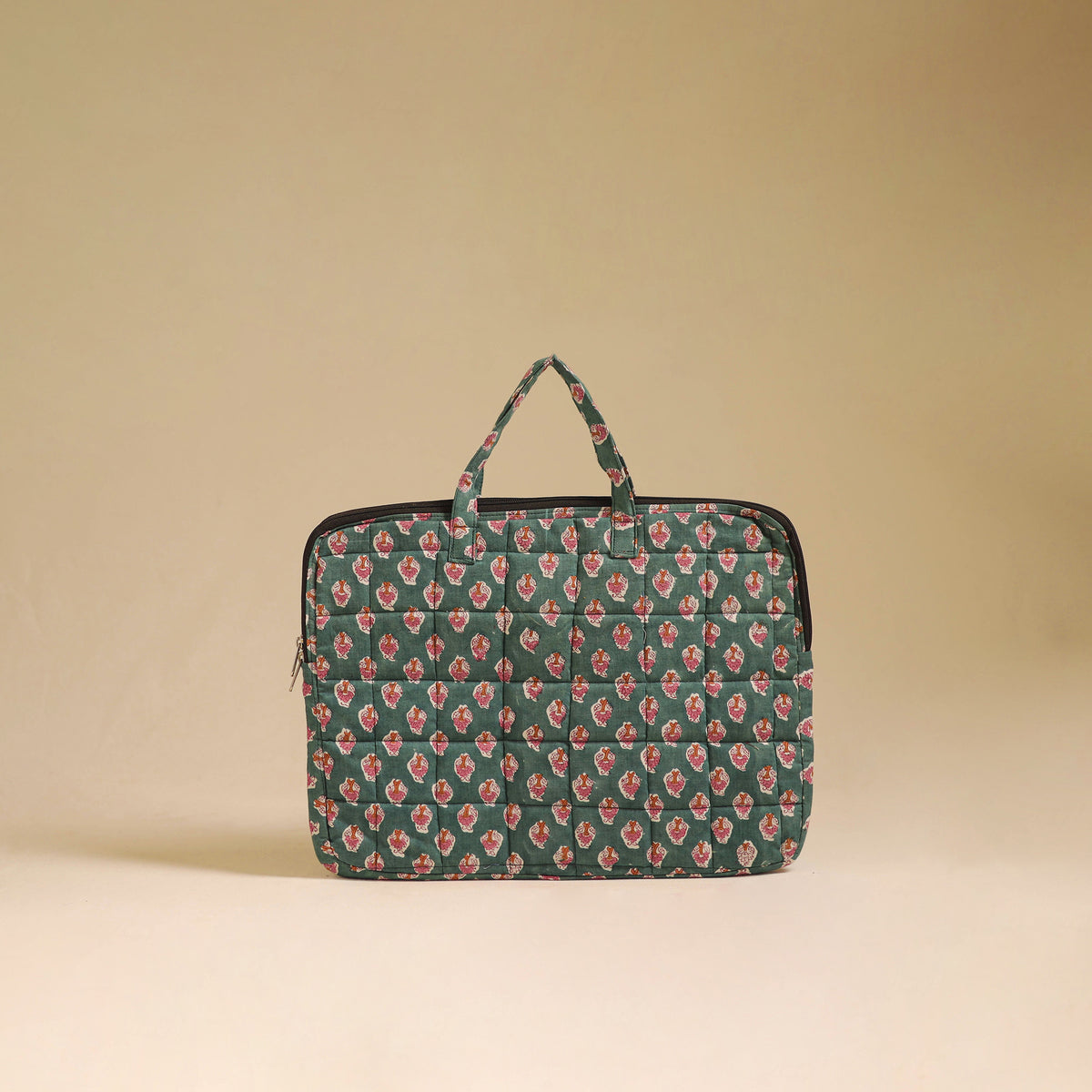 Handcrafted Quilted Laptop Bag (12 x 16 in) 100