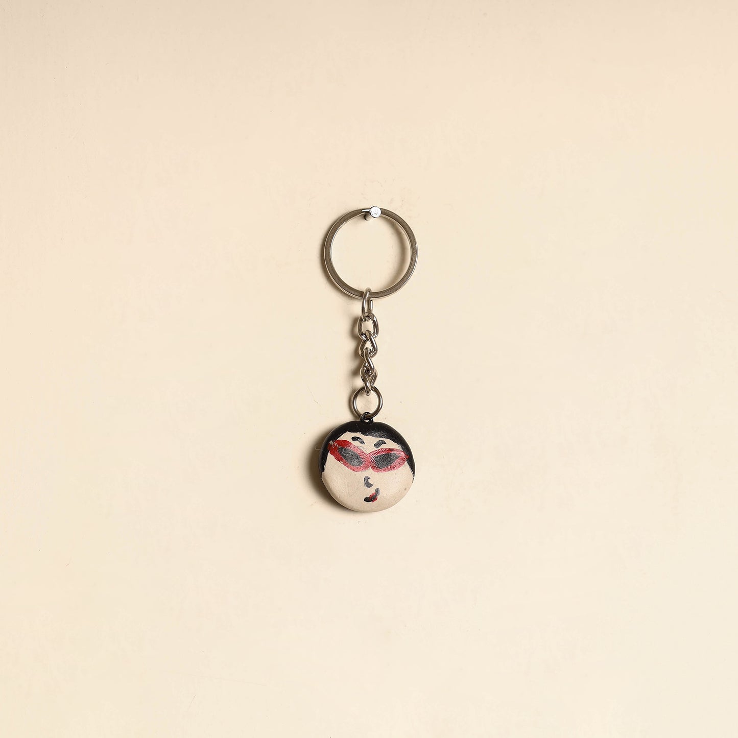 Quirklets Handpainted Clay Keychain 04