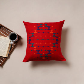 Urmul Kashida Stitch Handwoven Cushion Cover (16 x 16 in) 02