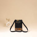Srikalahasti Handpainted Kalamkari Sling Bag by Dwarka Plus 08