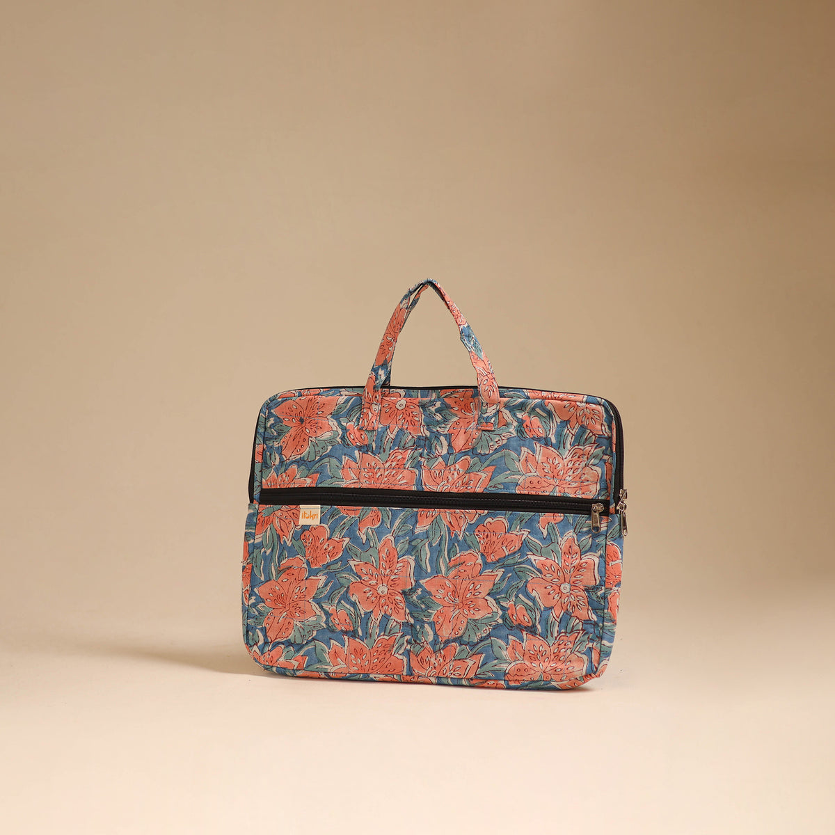 Handcrafted Quilted Laptop Bag (12 x 16 in) 103