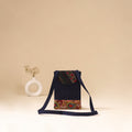 Srikalahasti Handpainted Kalamkari Sling Bag by Dwarka Plus 09