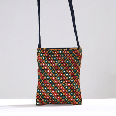 Embroidery Sling Bag