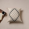 Urmul Kashida Stitch Handwoven Cushion Cover (16 x 16 in) 09