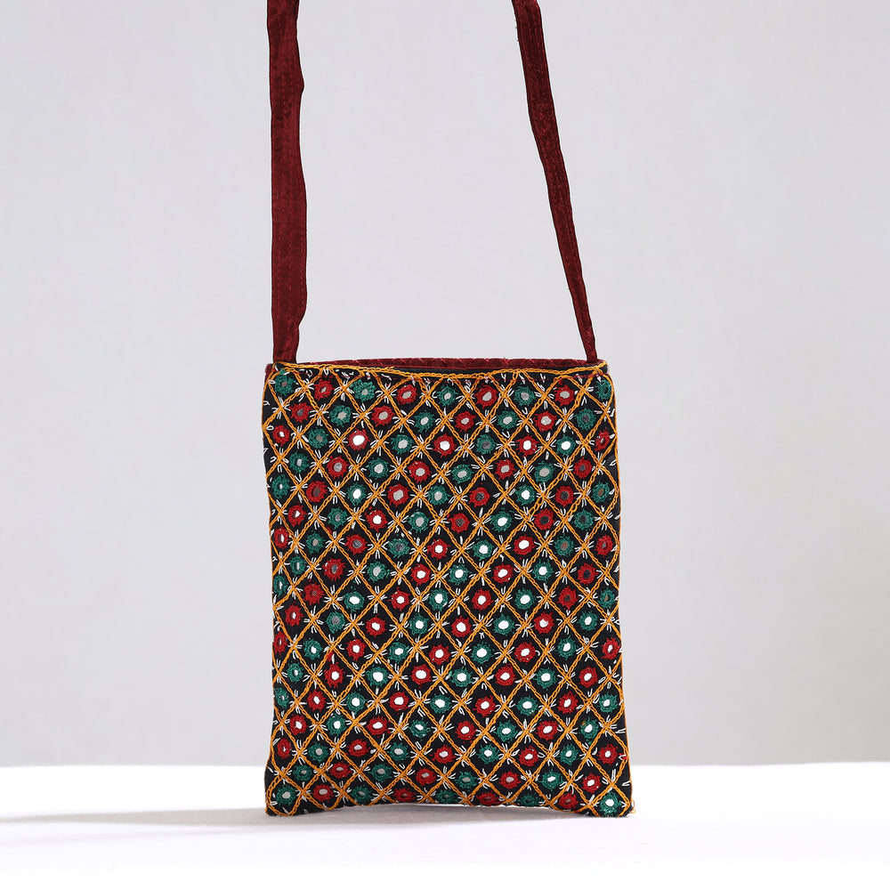 Embroidery Sling Bag