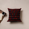 Urmul Kashida Stitch Handwoven Cushion Cover (16 x 16 in) 10