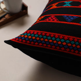 Urmul Kashida Stitch Handwoven Cushion Cover (16 x 16 in) 10