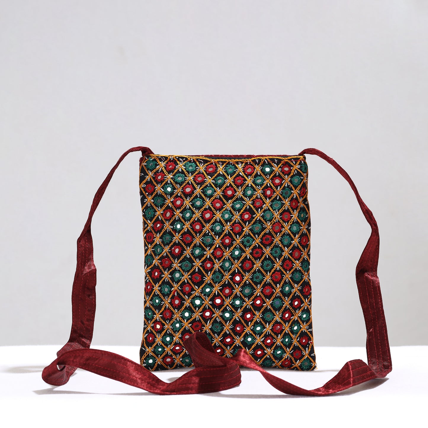 Embroidery Sling Bag