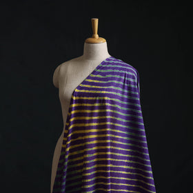 Purple - Leheriya Tie-Dye Cotton Fabric 09