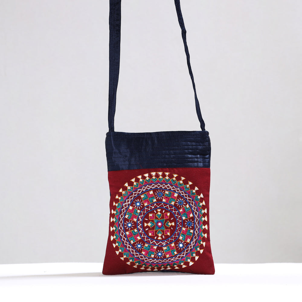 Embroidery Sling Bag