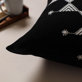Urmul Kashida Stitch Handwoven Cushion Cover (16 x 16 in) 11
