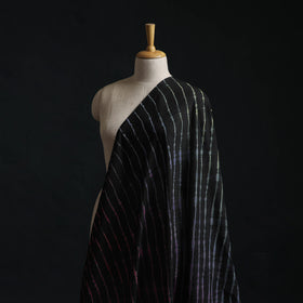 Black - Leheriya Tie-Dye Cotton Fabric 08