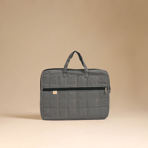 Handcrafted Quilted Laptop Bag (12 x 16 in) 111