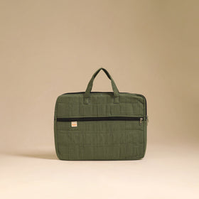 Handcrafted Quilted Laptop Bag (12 x 16 in) 112