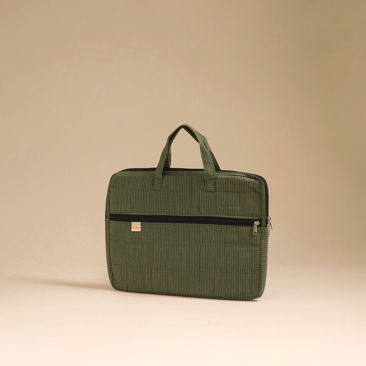 Handcrafted Quilted Laptop Bag (12 x 16 in) 112