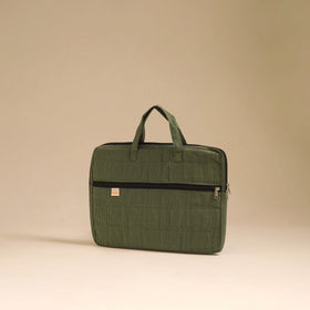 Handcrafted Quilted Laptop Bag (12 x 16 in) 112