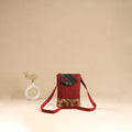 Srikalahasti Handpainted Kalamkari Sling Bag by Dwarka Plus 19