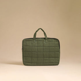 Handcrafted Quilted Laptop Bag (12 x 16 in) 112