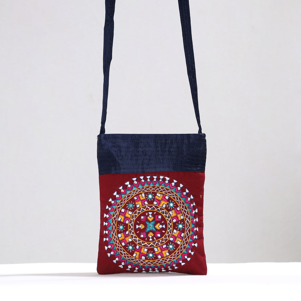 Embroidery Sling Bag