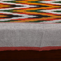 Multicolor - Cotton Pochampally Ikat Bedsheet with Pillow Covers 04