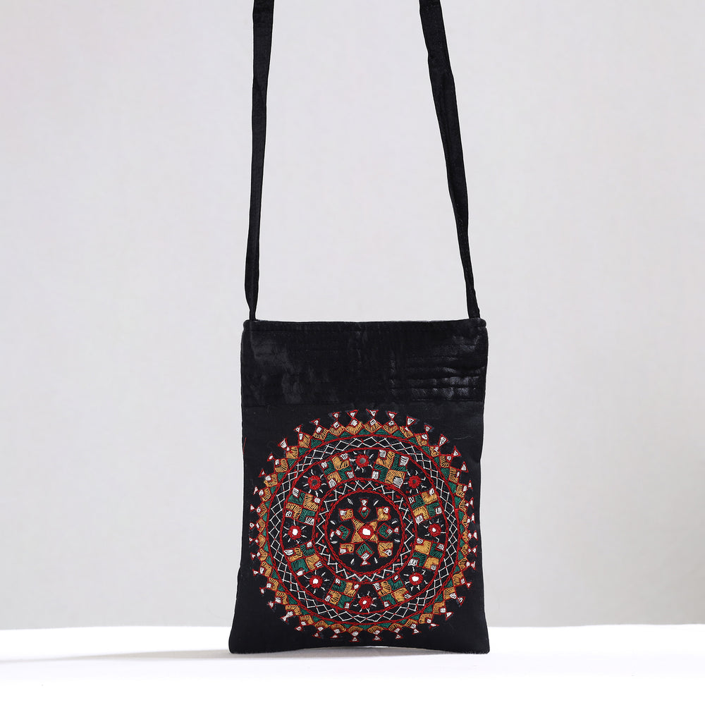 Embroidery Sling Bag