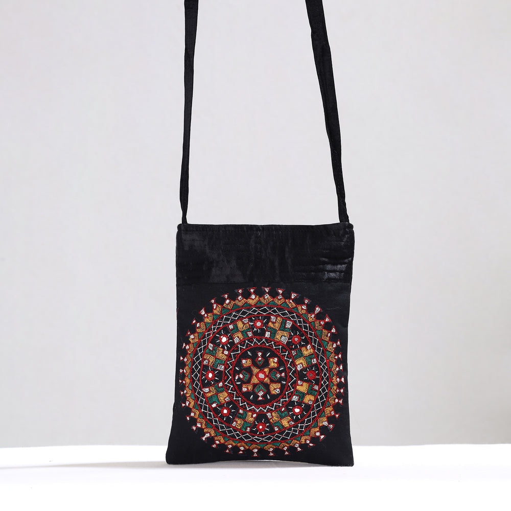 Embroidery Sling Bag