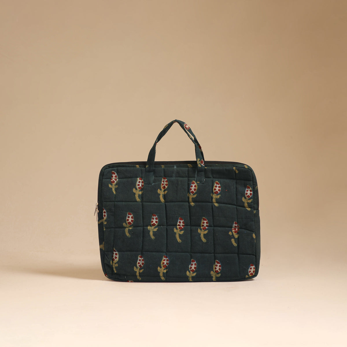 Handcrafted Quilted Laptop Bag (12 x 16 in) 116