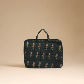 Handcrafted Quilted Laptop Bag (12 x 16 in) 116