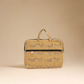 Handcrafted Quilted Laptop Bag (12 x 16 in) 117