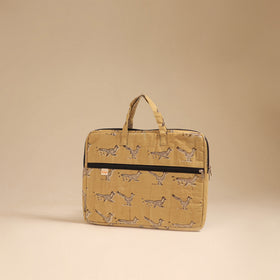 Handcrafted Quilted Laptop Bag (12 x 16 in) 117