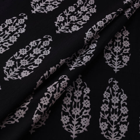 Bagh Hand Block Print Natural Dyed Cotton Fabric 02