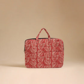 Handcrafted Quilted Laptop Bag (12 x 16 in) 120